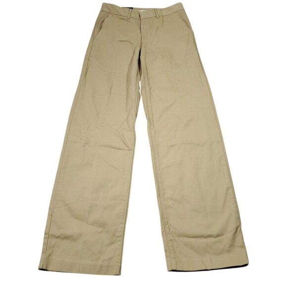 Levi's Baggy Trouser Pants Khaki Tan Twill Loose Y2K Trousers Women's Size 23x31 - Picture 2 of 11